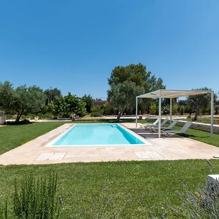 Trullo Zese Con Piscina Privata Villa San Michele Salentino Exterior photo