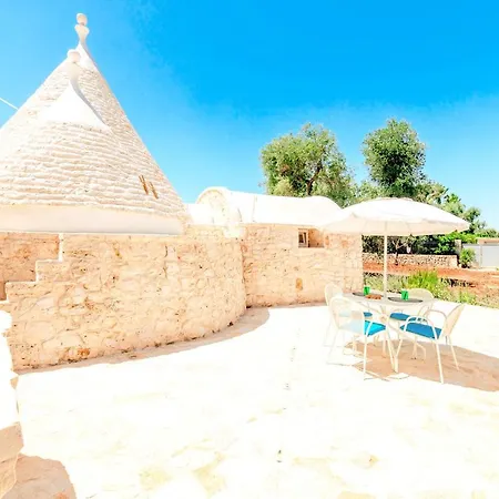 Trullo Zese Con Piscina Privata Villa San Michele Salentino Exterior photo